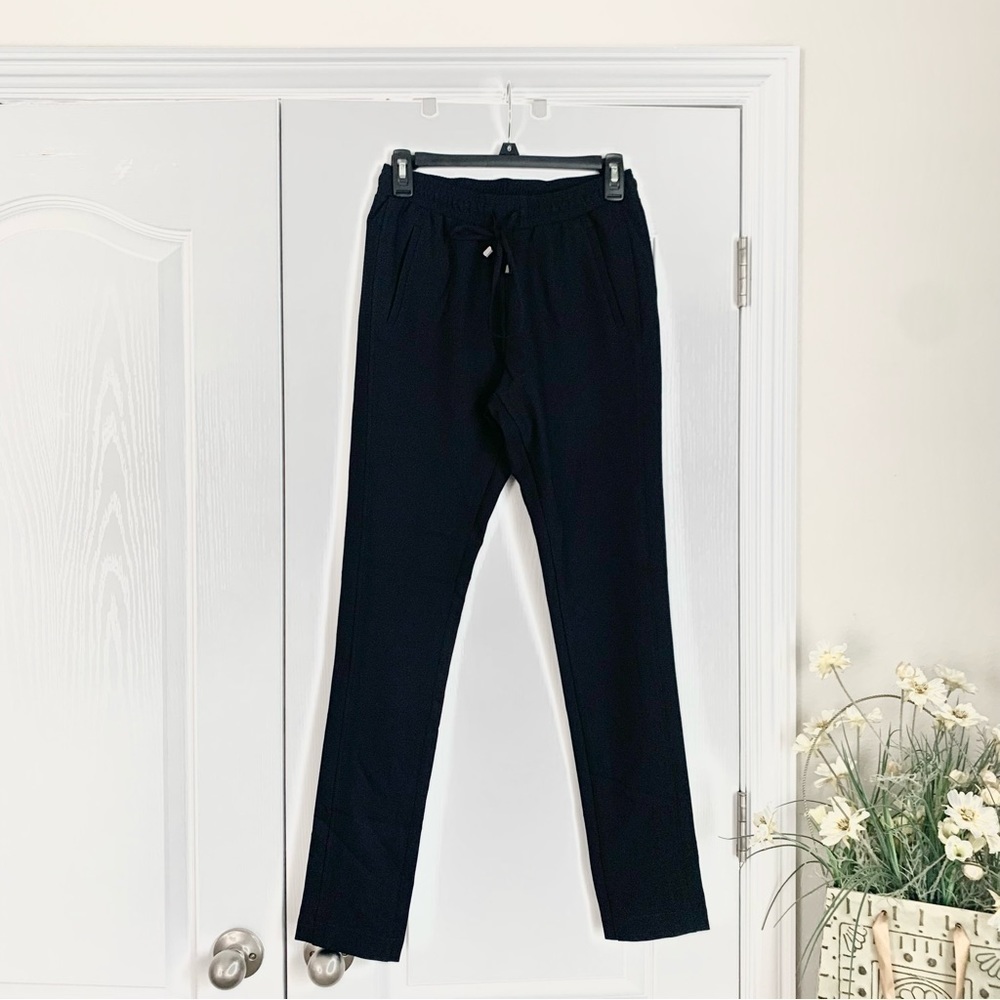 BGL Wool Blend Slim Fit Trousers Drawstring Tailored Pants Size XS NWT - Picture 8 of 13
